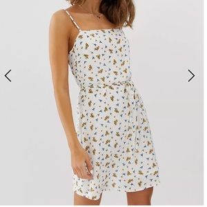 Floral mini dress